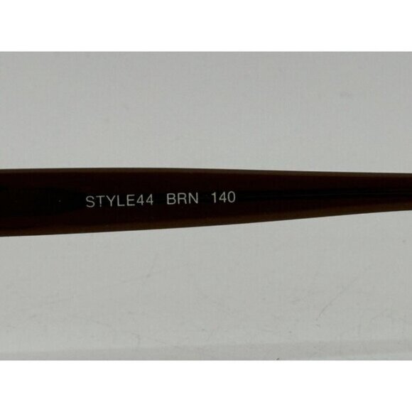 KATA Eyewear - Style 44 Brown 48-18-140 Plastic Round Rectangle Eyeglass Frames - Picture 5 of 7